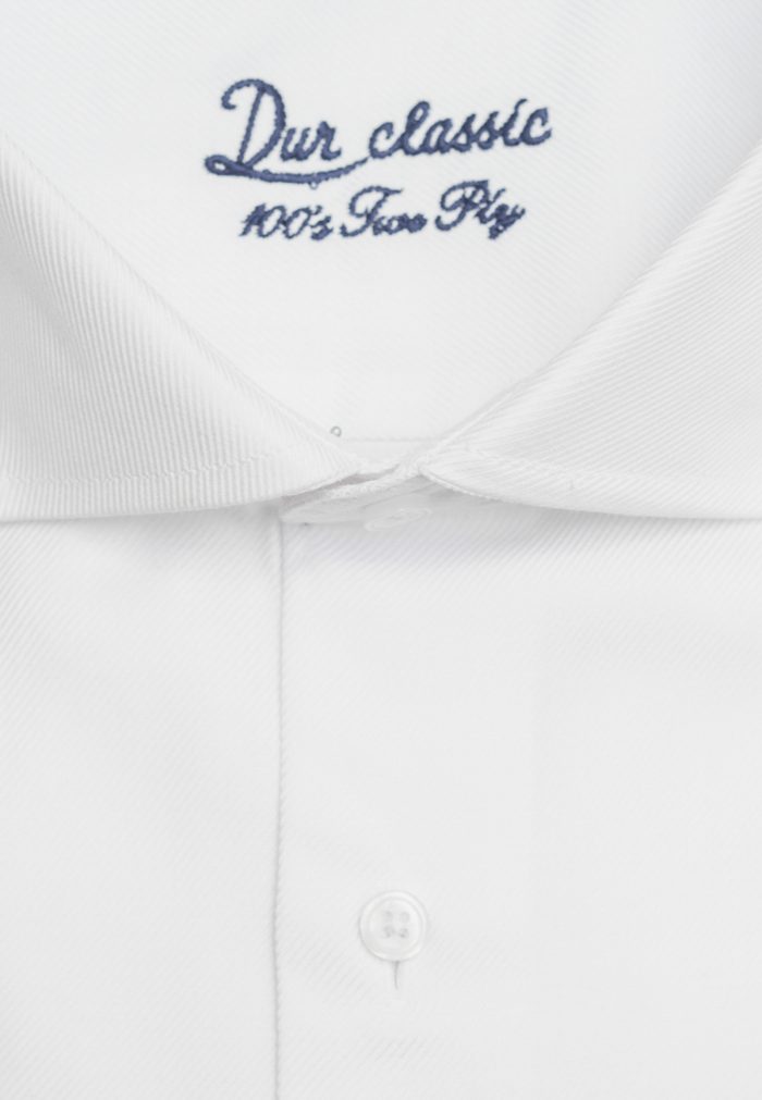 Πουκάμισο 100's Δίκλωνο Twill διπλή μανσέτα - Image 4