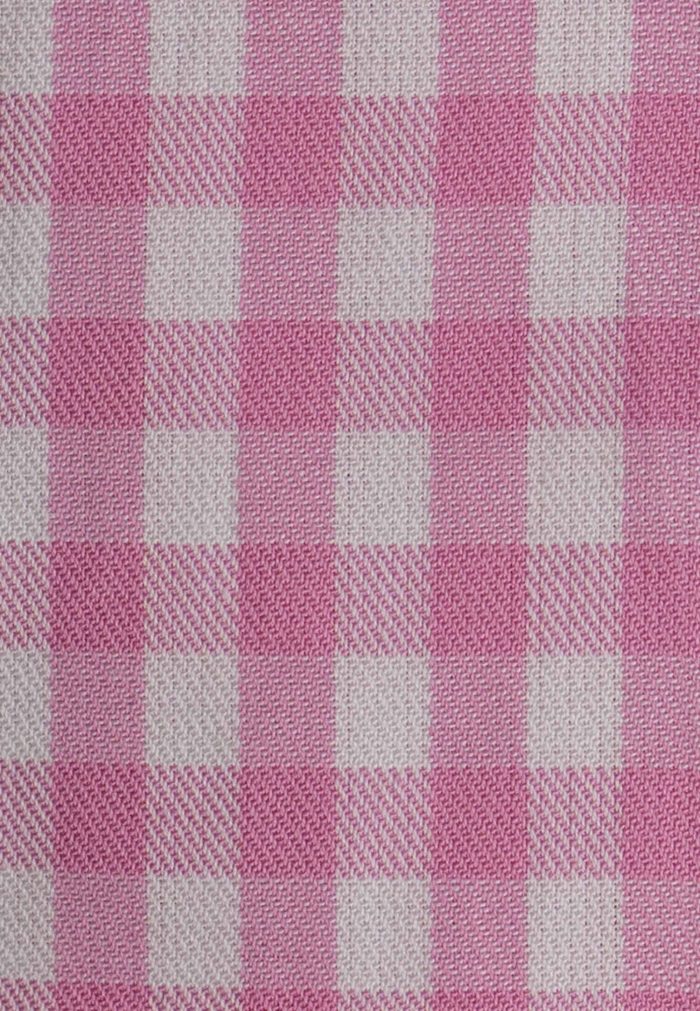 Regular-fit 100's Two-ply cotton checked shirt - Image 3