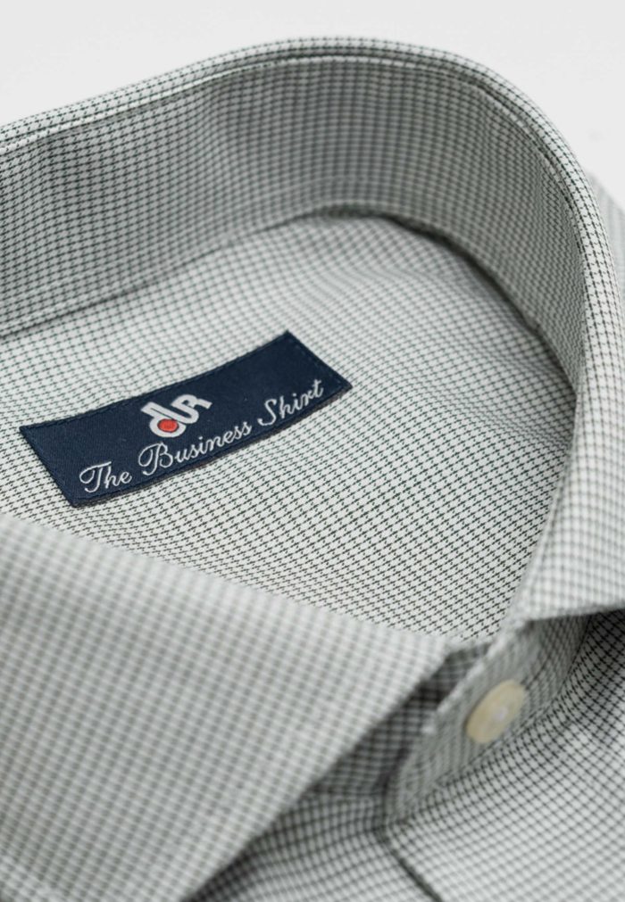100's Two-ply cotton checked shirt - Image 5