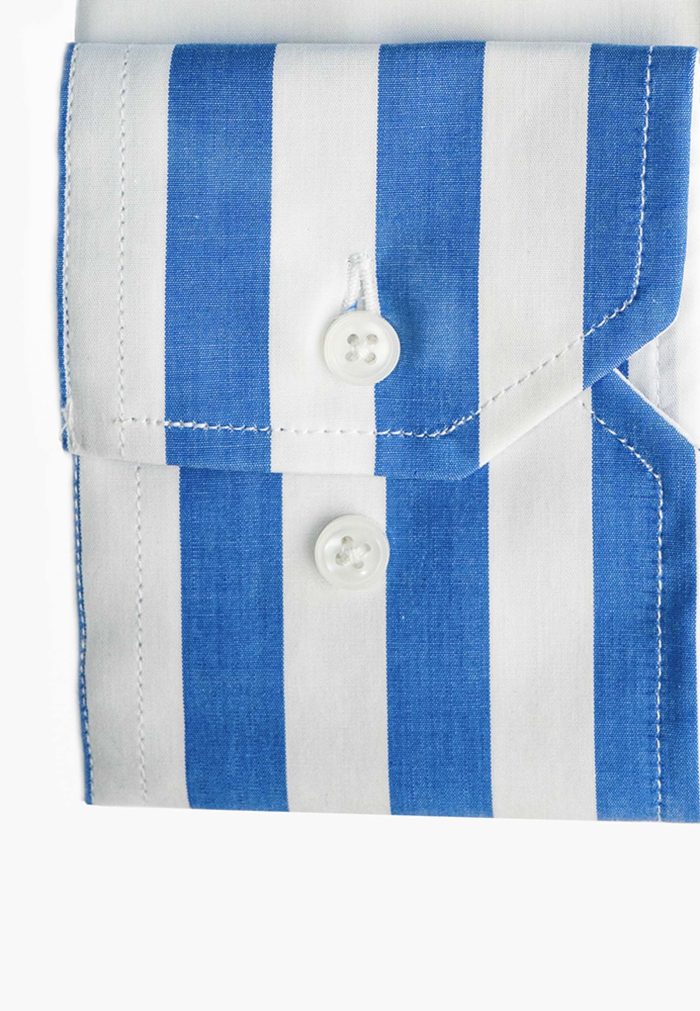 Regular fit shirt with striped detail - Image 3