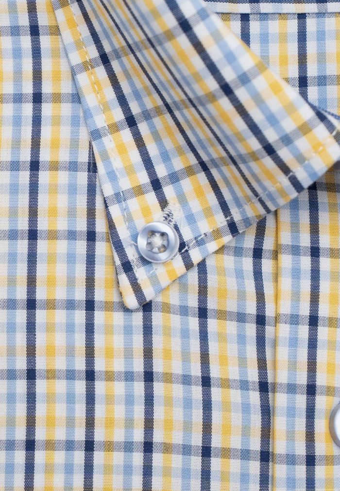 Regular line checked shirt - Image 2
