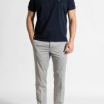 Dark Midnight Blue Polo Piquet Pima Regular Fit