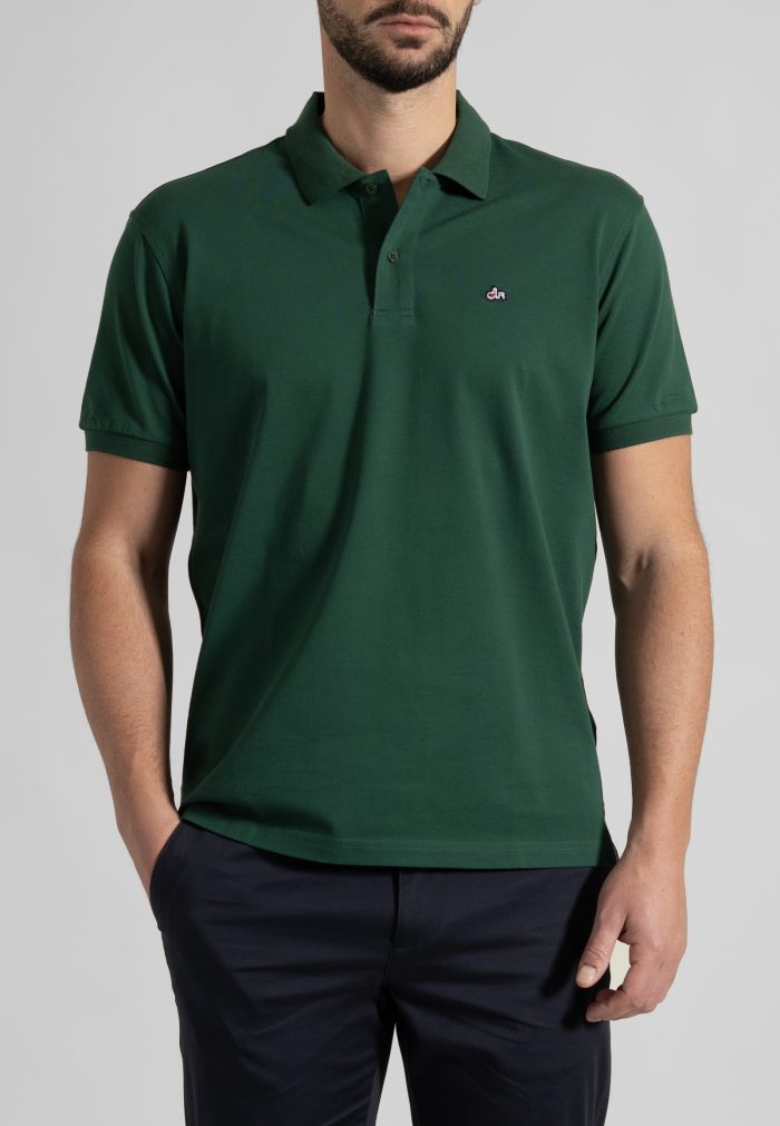 Green Polo Piquet Pima Regular Fit - Image 4