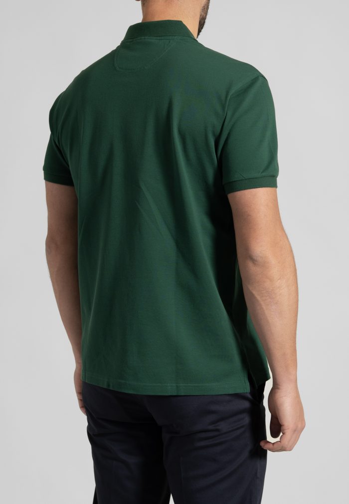 Green Polo Piquet Pima Regular Fit - Image 5