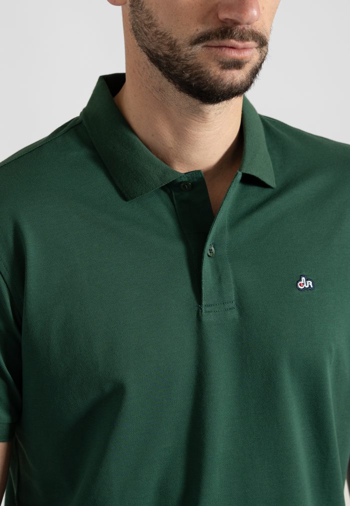 Green Polo Piquet Pima Regular Fit - Image 3
