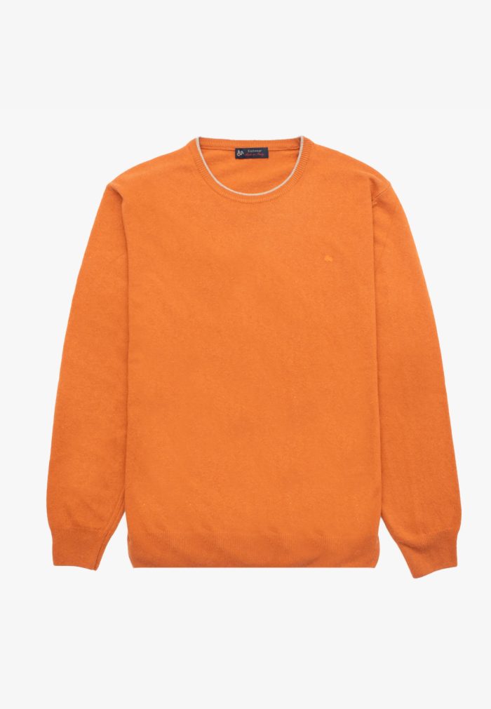 Ginger πλεκτό λαιμόκοψη cashmere touch - Image 2