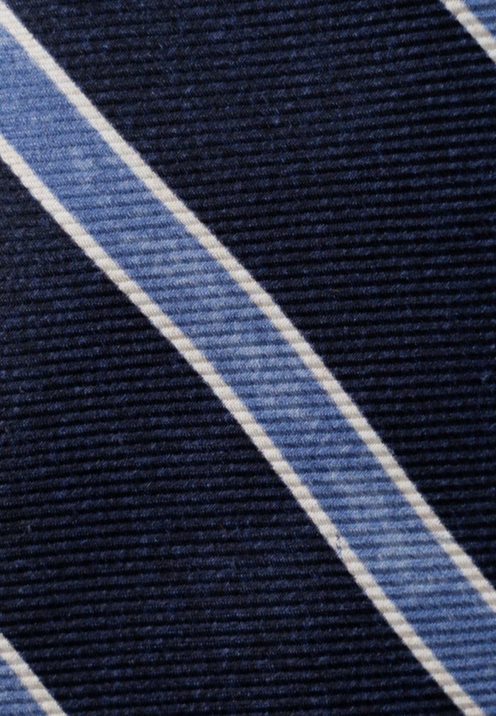 Striped design silk tie - Image 2