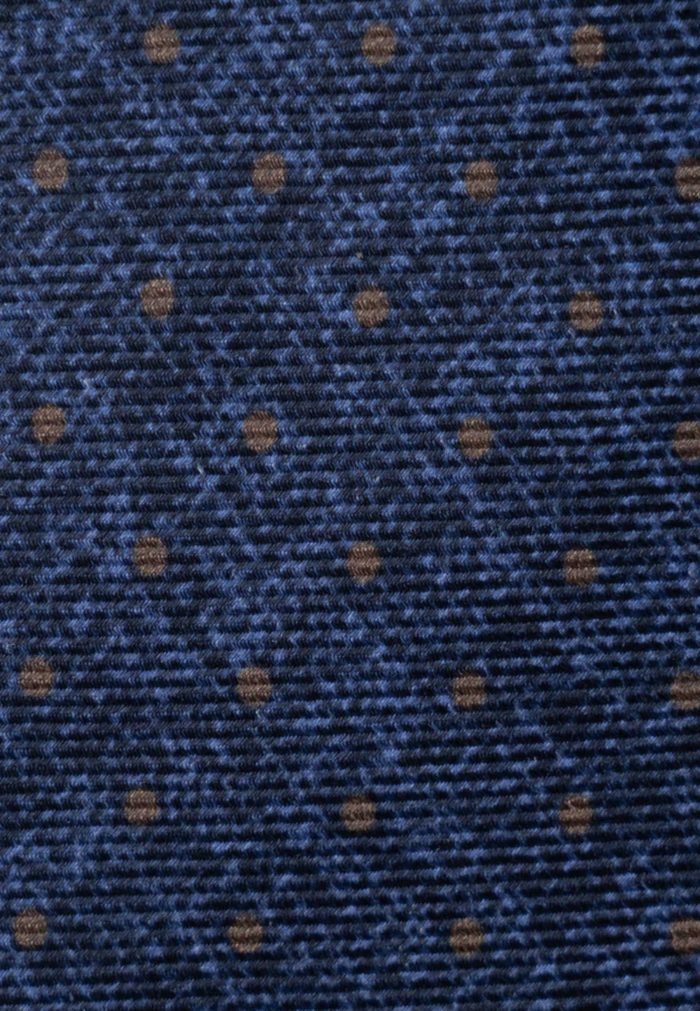 Silk polka-dot tie - Image 2