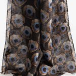 Brown scarf 100% Wool
