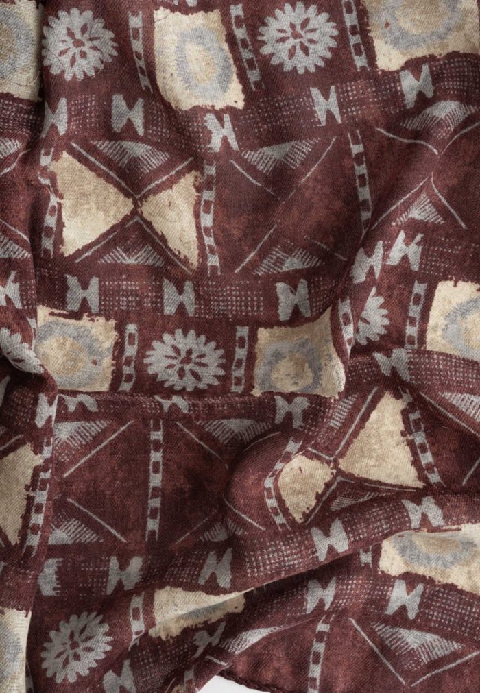 Ethnic-chic κασκόλ 100% μαλλί - Image 3