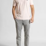 Flamingo combed cotton polo piquet