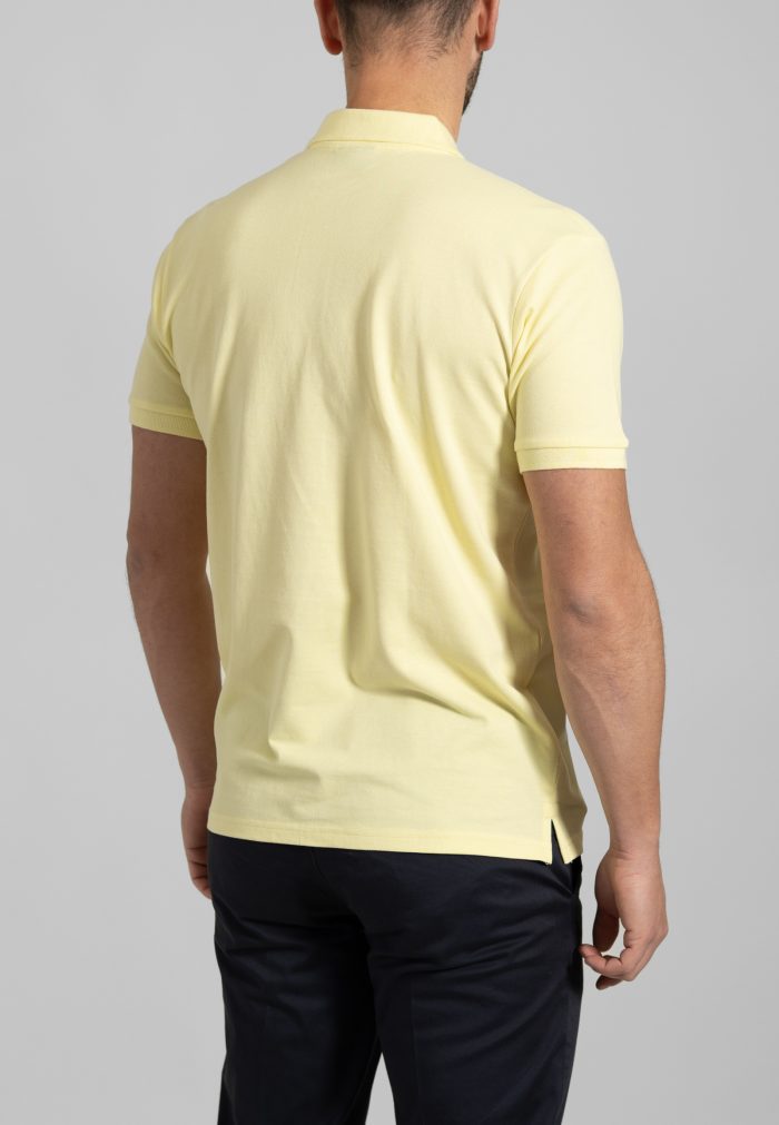 Citron πικέ πόλο Combed Βαμβάκι - Image 4