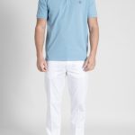 Chambray πικέ πόλο Combed Βαμβάκι