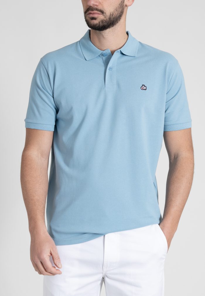 Chambray Combed cotton polo piquet - Image 2