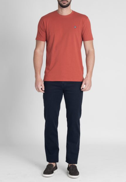 Morocco red Μπλούζα Λαιμόκοψη Combed Βαμβάκι
