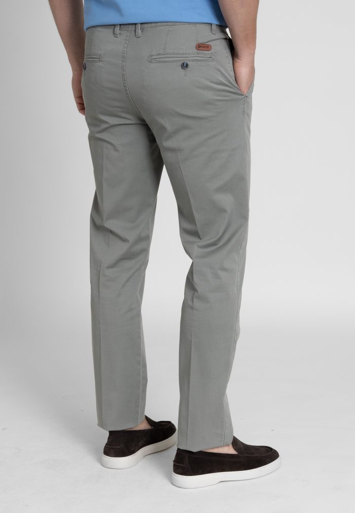 Light Khaki Παντελόνι chino καπαρντίνα κανονική γραμμή - Image 4