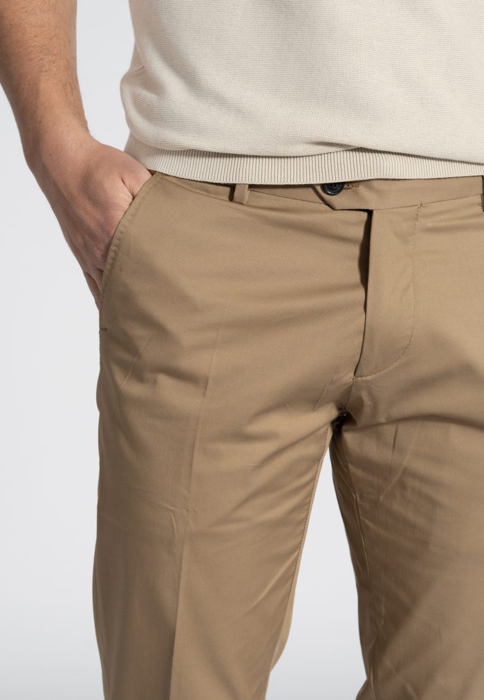 Camel Παντελόνι chino Twill καπαρντίνα Κανονική Γραμμή - Image 4