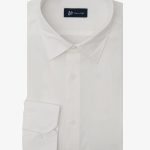 White Regular fit linen shirt