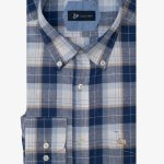 Regular fit mistolino check shirt