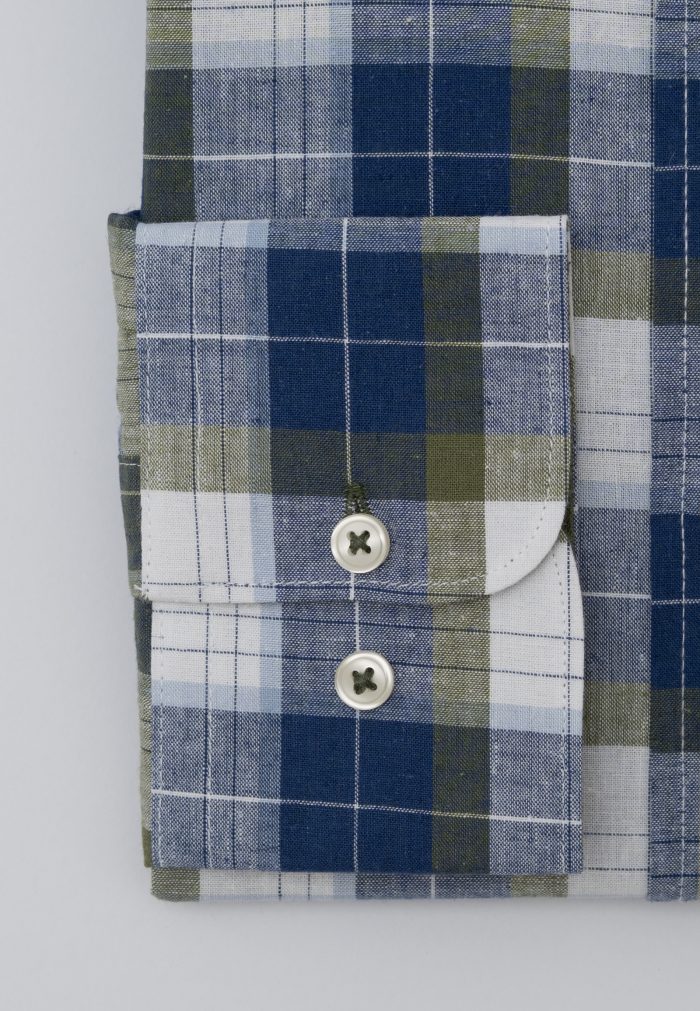 Regular fit mistolino check shirt - Image 3