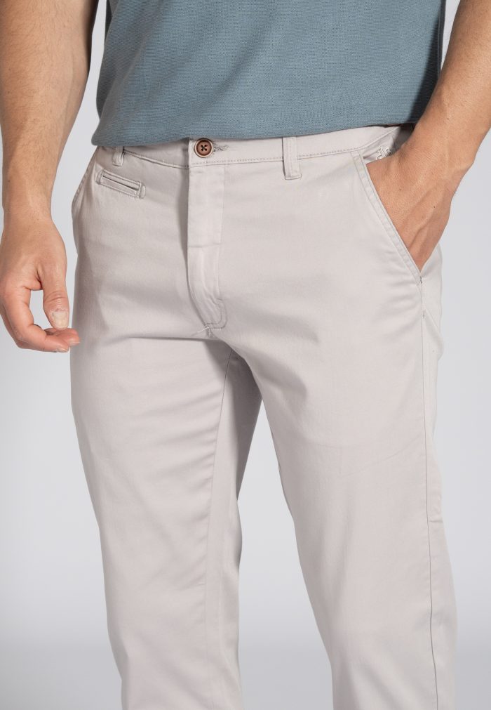 Ice Peach touch cotton chinos trousers regular line - Image 2