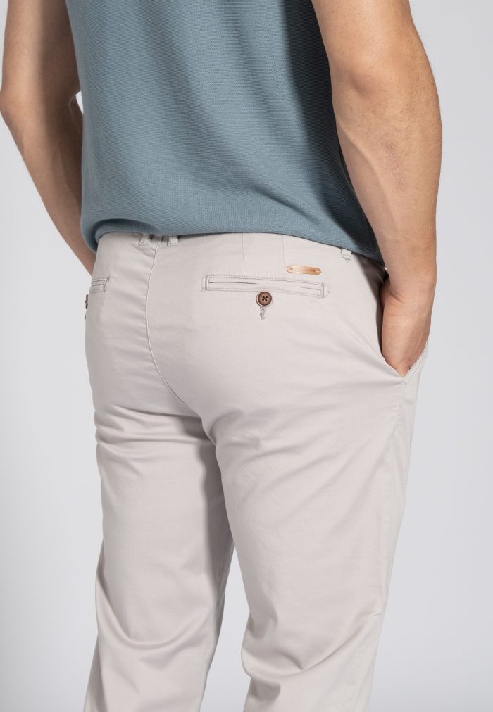 Ice Peach touch cotton chinos trousers regular line - Image 3